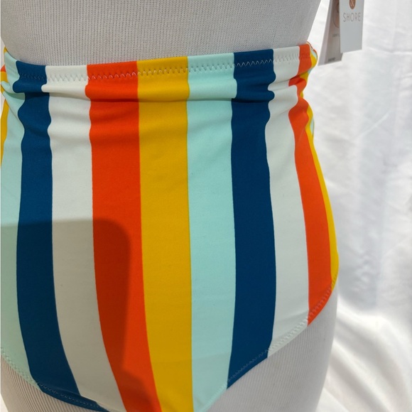 Cupshe Multicolor Striped Bikini - Picture 7 of 8